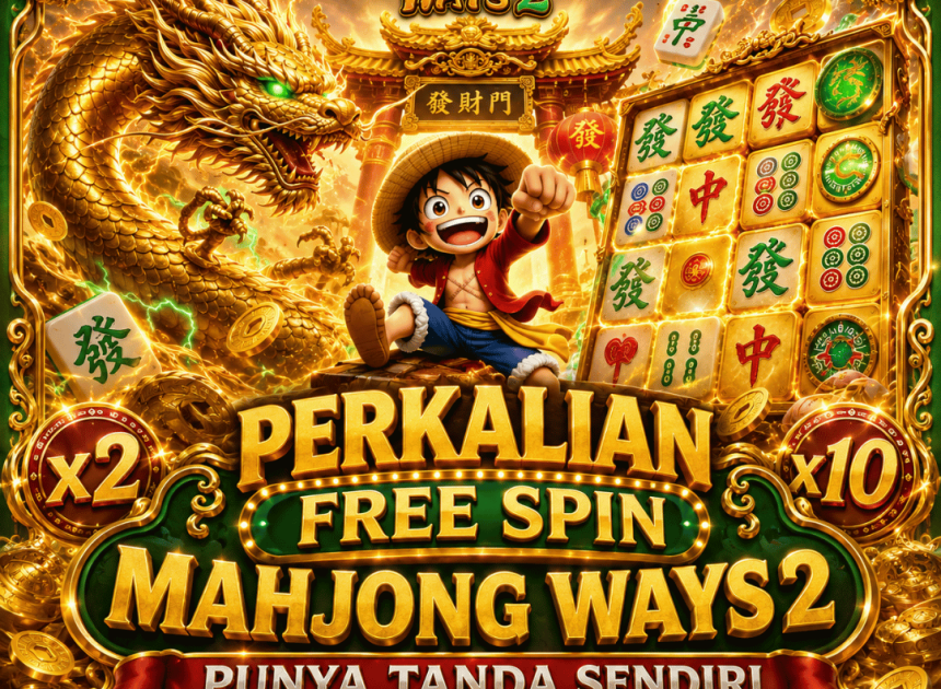 Perkalian Free Spin Mahjong Ways 2 Punya Tanda Sendiri